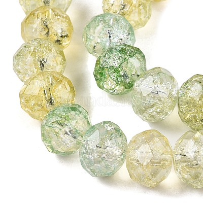 Прозрачные стеклянные бусины GLAA-T023-8mm-A12-1