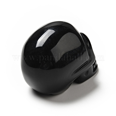 Хэллоуин украшения из натурального обсидиана DJEW-K015-26-1