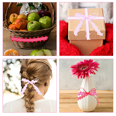 3 рулон 3-х цветного полиэстерового кружева в форме сердца ко Дню святого Валентина OCOR-FG0002-74-1