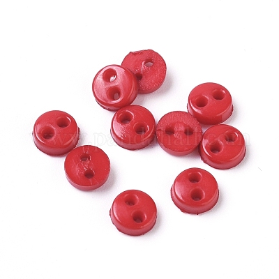 Pequeño botón de nylon&nbsp;BUTT-WH0014-28J-1
