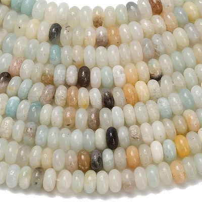 Натуральный цветок амазонитовые бусины пряди G-L635-A36-4x2mm-1