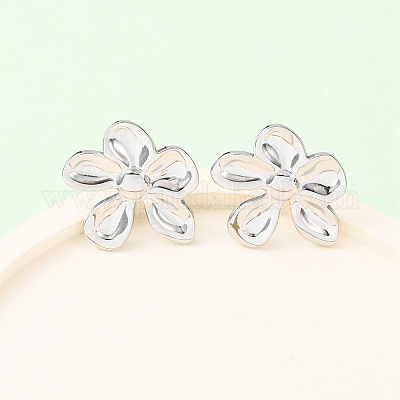 Серьги-гвоздики из нержавеющей стали 304&nbsp;LS-EJEW-I323-01P-03-1