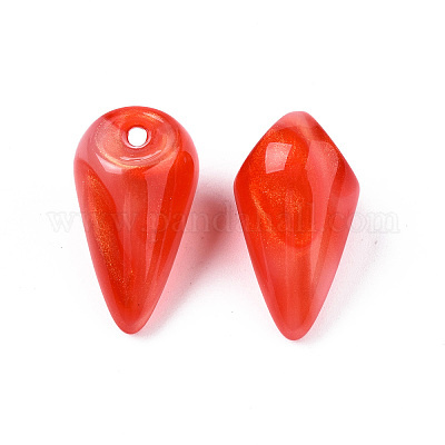 Непрозрачные акриловые подвески MACR-N009-015C-1