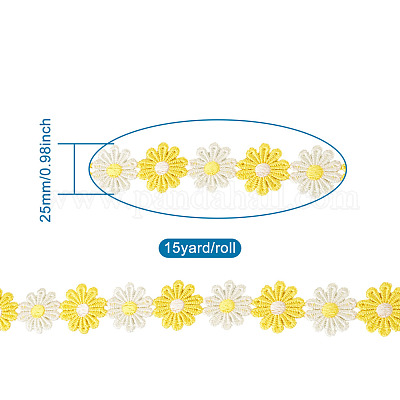 Красочная кружевная отделка из полиэстера OCOR-TA0001-34H-1