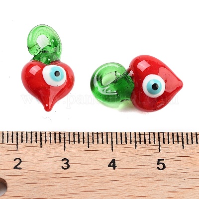 Стекло с эмалевыми подвесками GLAA-M047-02-1