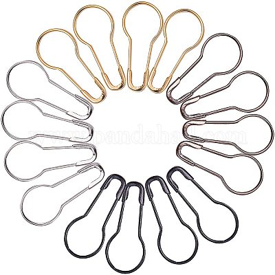 Bulb Gourd Small Stainless Steel Safety Pins 