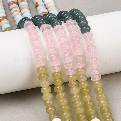 Нити из бусин из натурального кварцевого кристалла&nbsp;G-Z135-C11-1