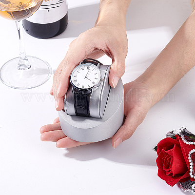 Подставки для часов из дерева с губкой ODIS-WH0038-163B-1