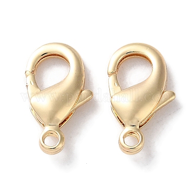 Стойки обшивки латунь когтя омара застежками KK-F090-27LG-02-1