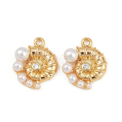 Латунные микро проложить кубического циркония подвески KK-F902-06A-G-1