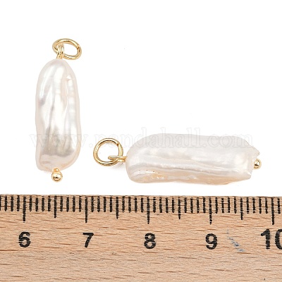 Барочные подвески из натурального жемчуга кеши PALLOY-JF04389-02-1