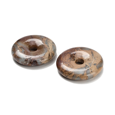 Натуральные аква терра яшма подвески G-Z110-L03-30x6mm-1