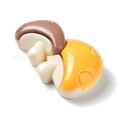 Кабошоны из непрозрачной смолы на осеннюю тематику CRES-A055-01B-1