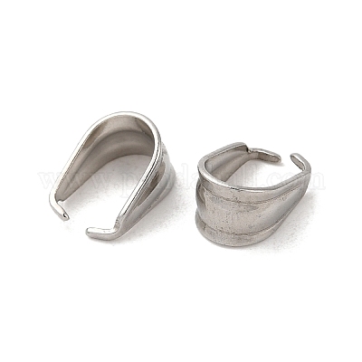 Некорневая нержавеющая сталь 201 с защелкивающимися дужками STAS-C080-04P-1