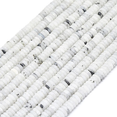 Нити матового натурального лабрадорита G-K389-C33-01-1