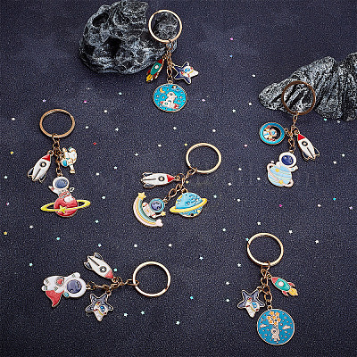 Astronaut Keychain Space Keychain Space Gifts Spaceman 