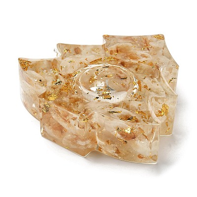 Формы для подсвечников из натурального цитрина и смолы DJEW-H012-03A-1