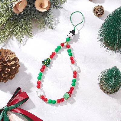 Рождественские снеговики мобильные аксессуары HJEW-MZ00302-1