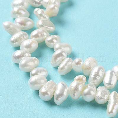 Нити из натурального культивированного пресноводного жемчуга PEAR-E019-05-1