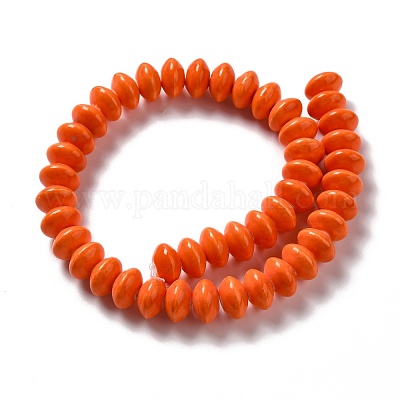 Перламутровые бусы ручной работы фарфора PORC-E017-02D-1