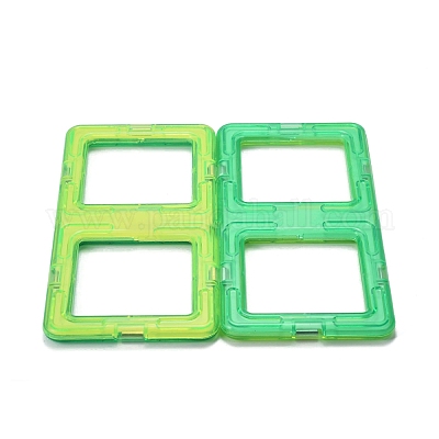 DIY пластиковые магнитные строительные блоки DIY-L046-29-1