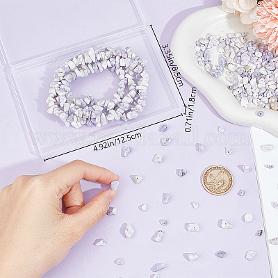 2 нити натуральных фиолетово-бирюзовых бусин G-BBC0001-45-1