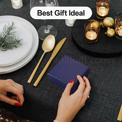 Подарочные коробки для хранения из фактурного картона с ромбами X1-CON-TAC0010-03B-02-1