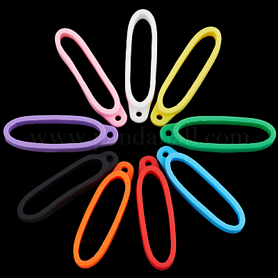 18шт 9 стиля силиконовый кулон SIL-GF0001-51A-1