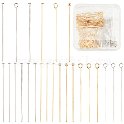 Buy DIY Crafts Flat Head Pins and Eye Pin Sets 22-Gauge/21-Gauge