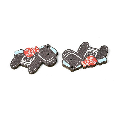 Печатные деревянные подвески&nbsp;WOOD-T033-01F-1