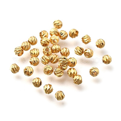 Латунные бусины KK-B147-02B-G-1