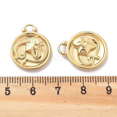 Подвески из нержавеющей стали 304 с вакуумным покрытием pvd STAS-R130-01G-09-1