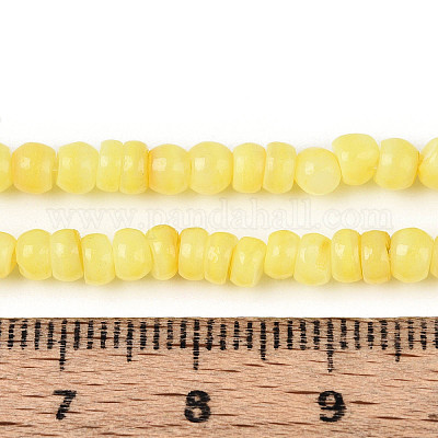 Натуральные пресноводные окрашенные бусы из ракушек SHEL-T020-29A-09-1