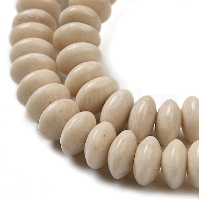 Природные окаменелое дерево бисер пряди G-Z030-A27-01-1