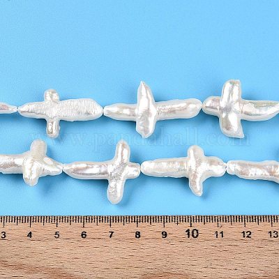 Природные Кеши жемчуг пряди PEAR-S020-M04-1