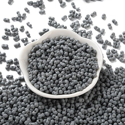 Прорезиненный стеклянный бисер&nbsp;SEED-Z003-01C-1