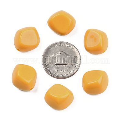 Непрозрачные акриловые бусины&nbsp;MACR-S373-137-A07-1