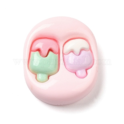 Непрозрачные кабошоны из смолы RESI-C036-03E-1