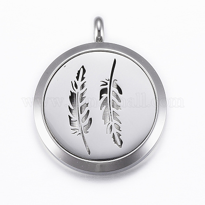 Подвески-медальоны из хирургической нержавеющей стали 316 STAS-H404-12-1