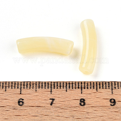 Двухцветные акриловые бусины MACR-ZX025-26-1