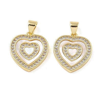 Латунные подвески&nbsp;KK-H002-11B-G-RS-1