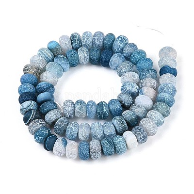 Естественные выветрившиеся агатовые бусины G-N357-13A-01-1