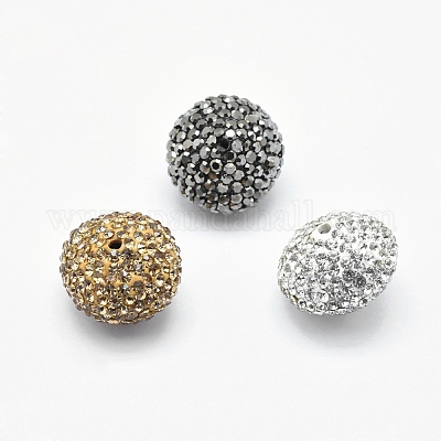 Бусины со стразами RB-P016-16-1