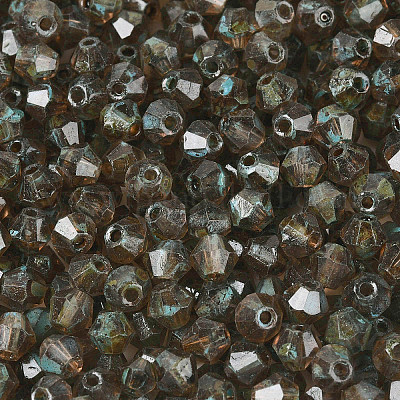 Пикассо стеклянные бусины&nbsp;SEED-N011-02D-1