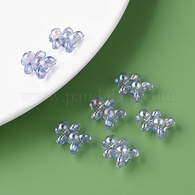 Прозрачные акриловые бусины MACR-S154-127-C06-1