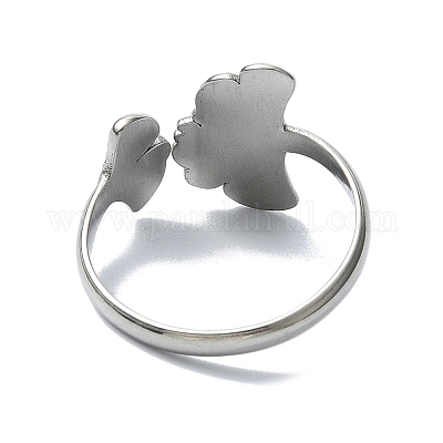 Кольца-манжеты из нержавеющей стали 304 RJEW-M019-64P-1