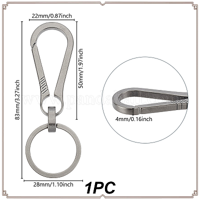 1шт брелок из сплава KEYC-GA0001-43B-1