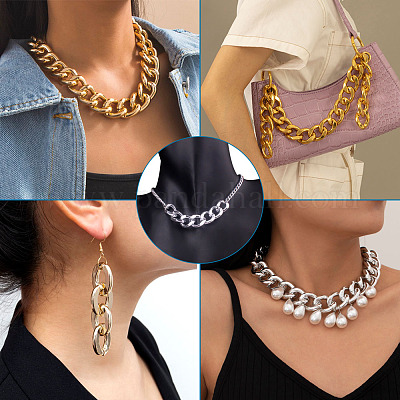 Пластиковые цепочки ручной работы AJEW-FW0001-01-1