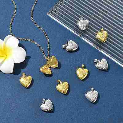 10 шт. 2-х цветные подвески-медальоны из латуни с покрытием на стойке KK-FS0001-89-1