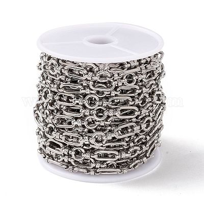 Цепи из нержавеющей стали марки 304 с кольцами и овальными звеньями X-CHS-E023-04P-1